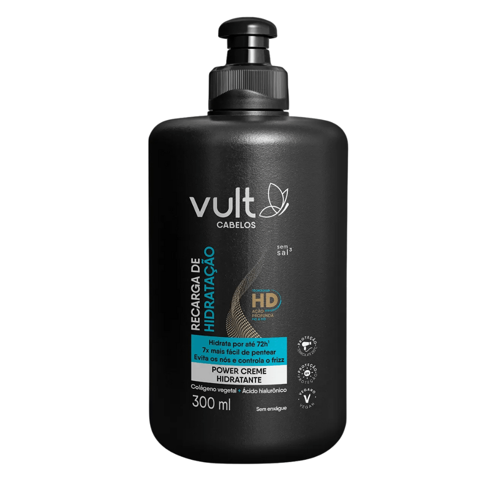 Creme De Pentear Vult Recarga De Hidratação 300ml